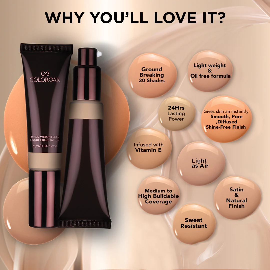 COLORBAR 24HRS WEIGHTLESS LIQUID FOUNDATION - Image 160