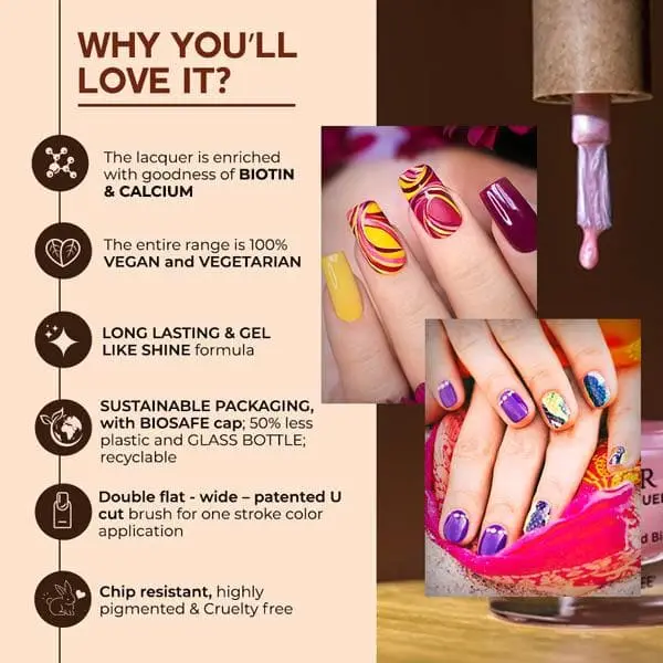 Colorbar Vegan Nail Lacquer - Image 73